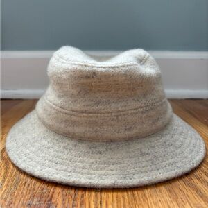 Angelo Litrico Beige Wool Hat